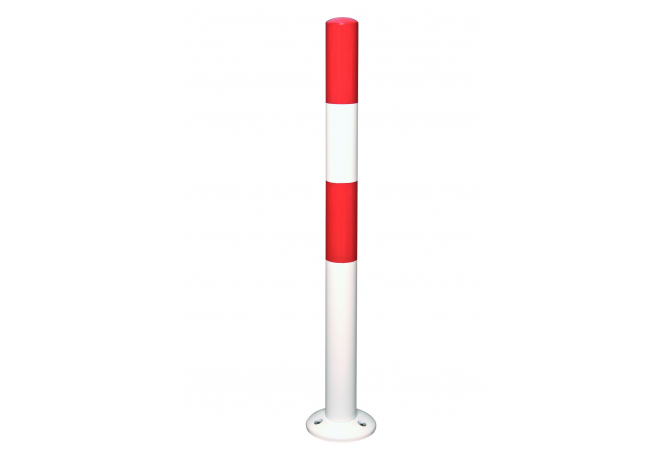 Morion afzetpaal swing te pluggen, rood/wit 1000mm 1k oog #1 | Swing | Groven Store Safety