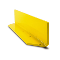BLACK BULL aanrijdbeveiliging U-profiel 800x100x80x5mm, geel/zwart. #1 |  | Groven Store Safety