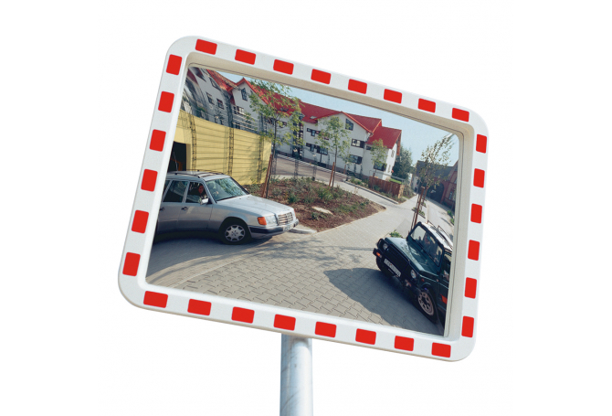 EUCRYL verkeersspiegel 600x800mm #1 | Verkeersspiegel buiten | Groven Store Safety