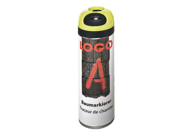 Logo a boom marker 500ml roze fluoriserend #1 |  | Groven Store Safety
