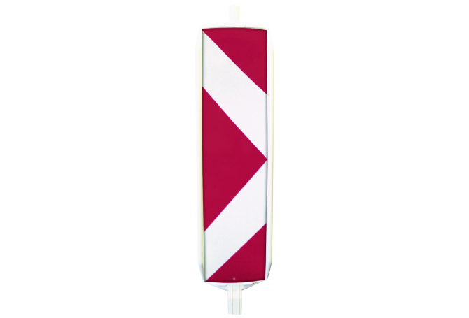 Geleidebaken (veiligheid) voor afzetting wit/rood folie type RA 2. #1 |  | Groven Store Safety