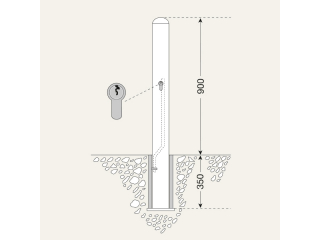 edelstaalpaal-berlin-76mm-o-uitneembaar-met-gelijksluitend-cilinderslot