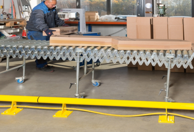 beveiligingsbalk h200xl 1000d3mm #2 | Wielgeleider | Groven Store Safety
