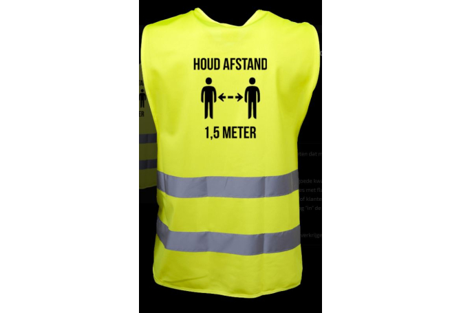 Covid 19 Hesje #1 | Waarschuwingsmakering | Groven Store Safety