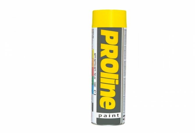 PROline lijnmarkering 750ml spuitbus geel #1 | Markeringsverf | Groven Store Safety