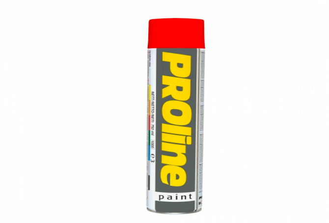 PROLine lijnmakering 750ml spuitbus rood #1 | Markeringsverf | Groven Store Safety