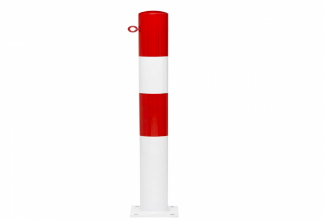 Morion Afzetpaal 90mm rood/wit #1 | Om op te pluggen | Groven Store Safety