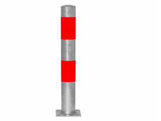 morion-afzetpaal-90mm-o-te-pluggen-thermisch-verzinkt-reflecterend-rood