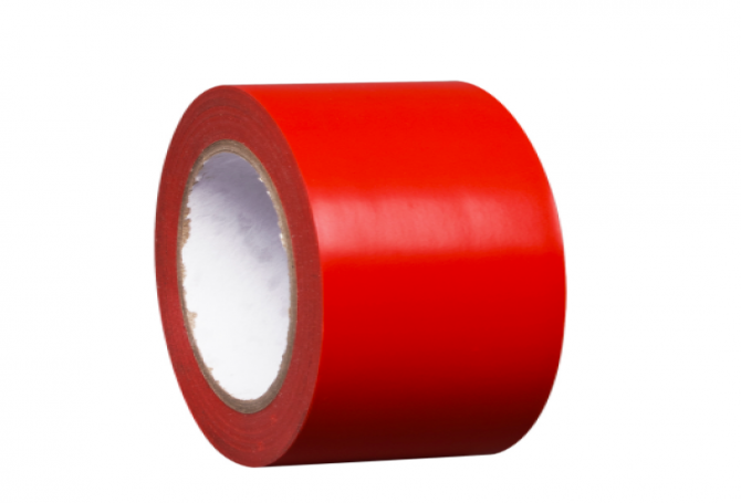 PROLine tape bodemmarkering rood #1 | Markeringstape | Groven Store Safety