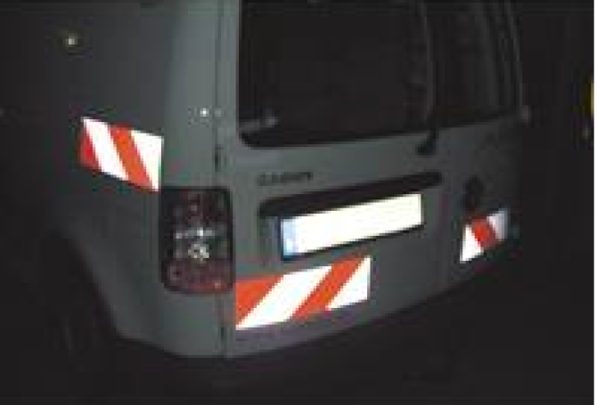 Morion waarschuwingsmarkering reflecterende magnetische folie #1 |  | Groven Store Safety