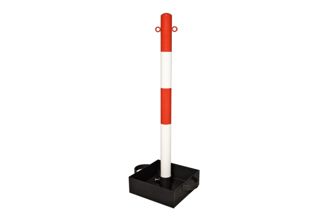 Zware kettingstaander rood/wit  #1 | Afzetketting | Groven Store Safety