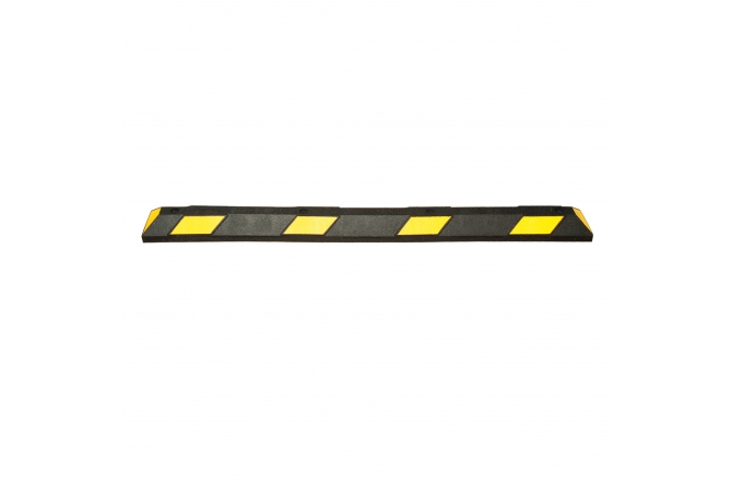 Wielstop park it, 1800x150x100mm, zwart/geel #1 | Wielstopper | Groven Store Safety