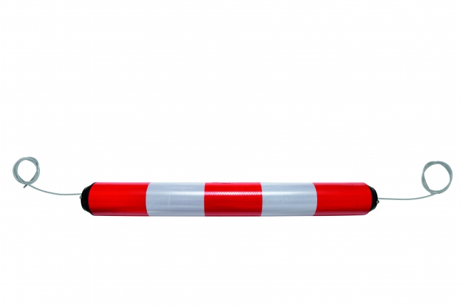 Cilinderboei, 100mm, met kabel klemmen en spanner. 950mm  #1 | Hoogtebegrenzers | Groven Store Safety