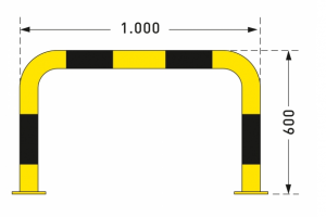 black bull rambeveiligingsbeugel 600x1000mm #2 | Beschermingsbeugel | Groven Store Safety