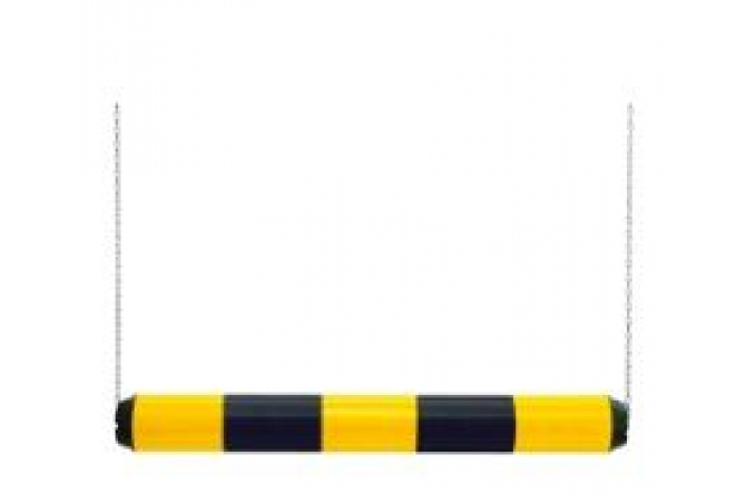 Morion hoogtebegrenzer, kunststof, 950x100mm, zwart/geel. #1 | Hoogtebegrenzers | Groven Store Safety