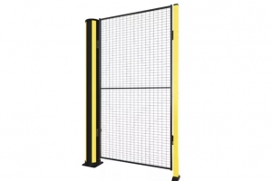 X Protect beschermpaal H=1160mm W=200mm RAL 1018 geel & RAL 9011 zwart #2 | Beschermpaal van Axelent | Groven Store Safety