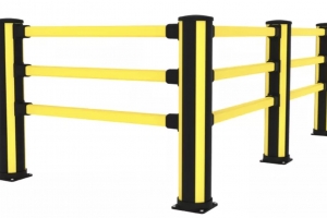Voetgangershek end H=1160mm #2 | Voetgangershekken van Axelent | Groven Store Safety