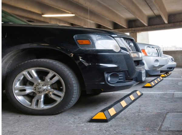 Wielstopper aanrijdbeveiliging parkeergarage | Groven Store Safety