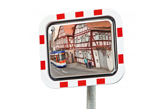 DURABEL Ice Free verkeersspiegel 600x800mm #1 | Verkeersspiegel buiten | Groven Store Safety